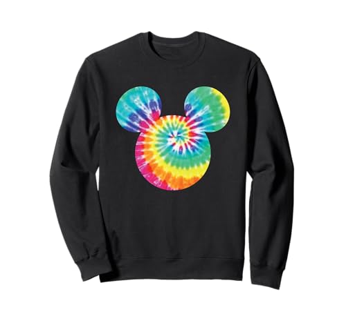 Sweat Disney Mickey tie-dye multicolore idéal pour vos sorties printanières en week-end