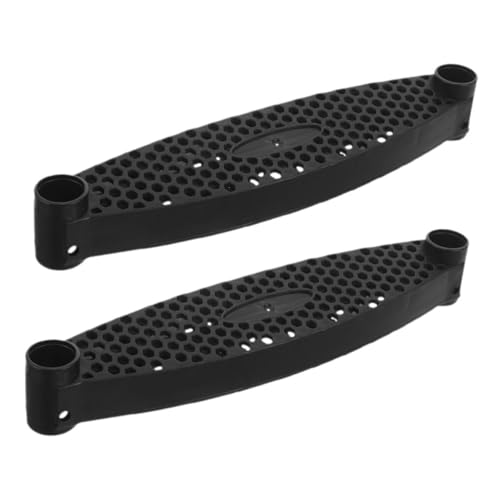 ibasenice 2pezzi Cuscinetti in Plastica Robusta per Scale da Letto Castello Accessori di Sicurezza Antiscivolo Tappetini per Gradini Kit di Sostituzione per Dormitori per Ragazzo Ragazza