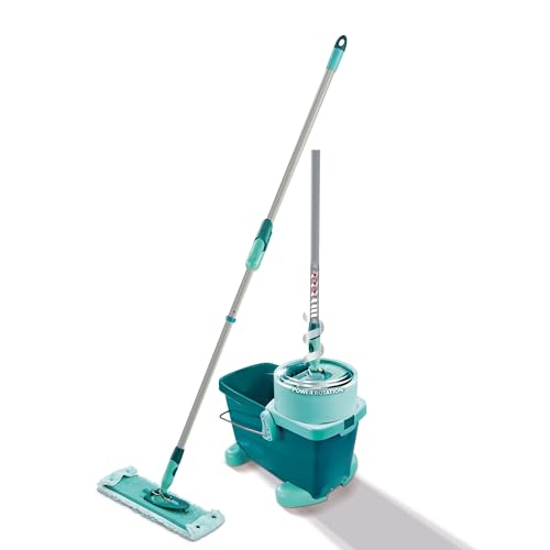 Fliesenwischer Leifheit Set Clean Twist M, inkl. Rollwagen
