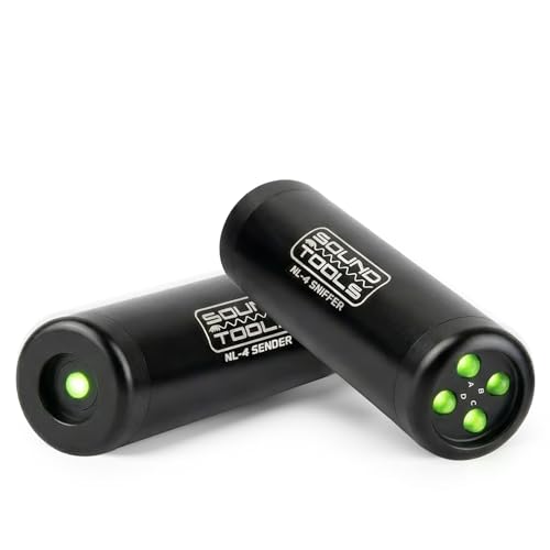 SoundTools NL4 Sniffer/Sender Remote End Cable Tester, Tests for Every Possible Fault, LED Light Readout, Battery Operated