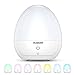 Cool Mist Humidifier – Humidifier for Bedroom, Quiet Mist Humidifier, 7 LED Color for Night Light,High Low Mist, Waterless Auto-off, Baby Kids Nursery, 2L Tank, Filterless Humidifiers , ETL Approved