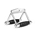 CAP Barbell Deluxe Double D Handle with Rubber Handgrips