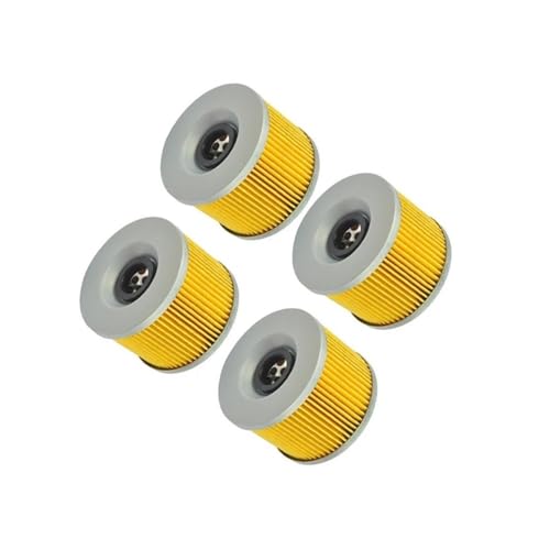 Filtres à huile de moto pour Ninja250R EX250 EL250 KLE250, pack de 4