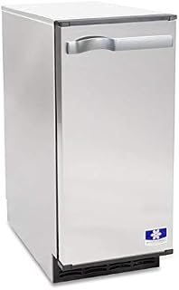 Manitowoc SM-50A 14 3/4" Air Cooled Undercounter Octagonal Cube Ice Machine with 25