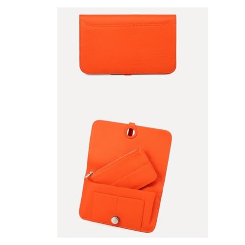 Handbags Evening Bags Women's Business Bags Wallets Money Clips Coin Purses Cosmetic Bags Wallets (Orange)3