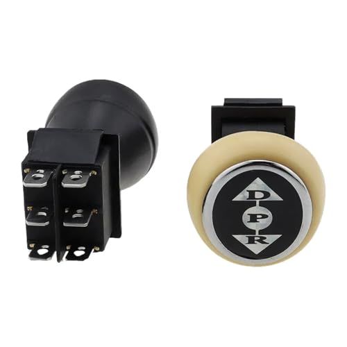 Interruptor KCD4 black self-locking basculante bipolar de 4 pines para maquinaria 5