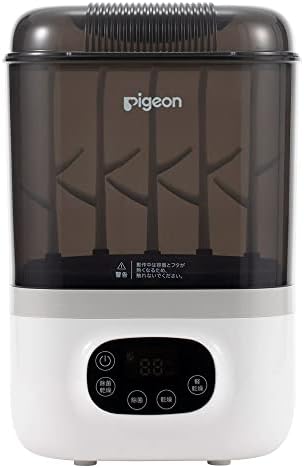 PIGEON Pigeon Baby Bottle Steam Sterilizer &amp; Dryer POCHITTO White