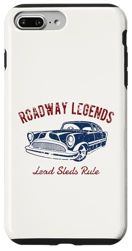 Roadway Legends ���[�h�X���b�h���[�� �N���V�b�N�J�[ ���g���f�U�C�� �X�}�z�P�[�X iPhone 7 Plus/8 Plus �p