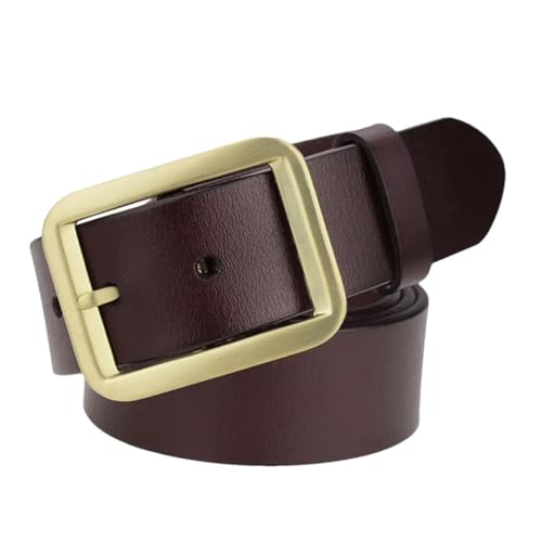 Men PU Leather Belt with Sleek Finish and Clean Business Look