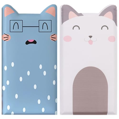 Autoadhesivas pegatinas de pared de gatos 3d de fácil colocación 2