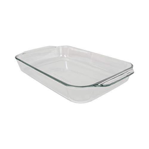 Pyrex 3Qt Glass Baking Dish With Blue Cover 9" X 13" (Pyrex) #TOP2