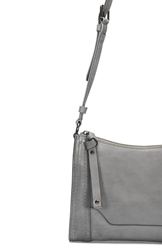 Image of Frye Women's Melissa Zip Crossbody Bag, Stylish Handbag with Adjustable Strap & Pockets