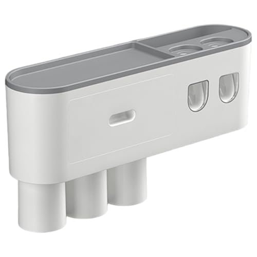 Étagère rangement en ABS gris pour optimiser les petits espaces bain - 2