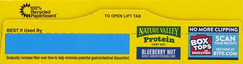 Image of Nature Valley Protein Granola Bars, Blueberry Nut, Chewy Snack Bars, 5 Bars, 7.1 OZ (Pack of 2)