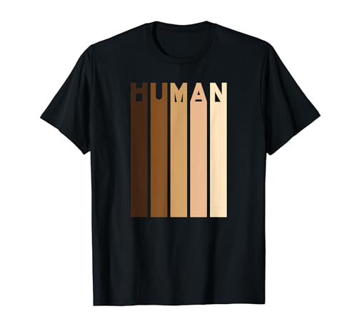 Humano Anti Racismo Parar Racistas Igualdad Derechos Humanos Camiseta