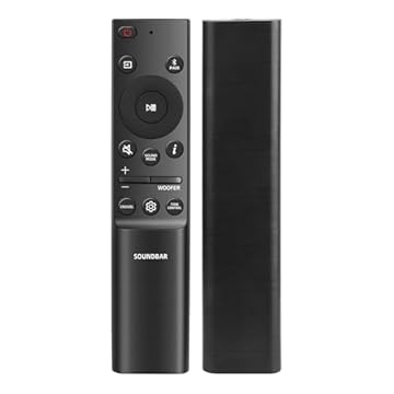 Qzanyee Life Controle remoto de substituição AH81-15047A para alto-falante Samsung Sound Bar HW-Q990B/ZA HW-Q800B/ZA HW-Q700B/ZA HW-Q910B/ZA HW-B550 HW-B63C HW-B57C Home Audio Sound Bar Speaker