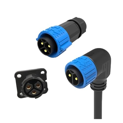 Connecteur étanche 50A M25 3 broches prise d'alimentation aviation IP67