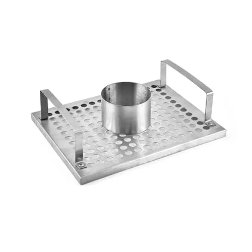 Roasting Grill Stand Chicken Roaster Rack Kitchen Outdoor BBQ Tools Carbon Steel Non-stick Grilled Chicken Plate Outdoors Campin