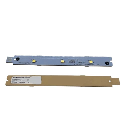 JIMIGGAO Herramienta Compatible con Pieza de Accesorios de iluminación para refrigeración BSH 8001179471, Tira de LED de 3 led Compatible con Siemens, Compatible con refrigerador Bosch