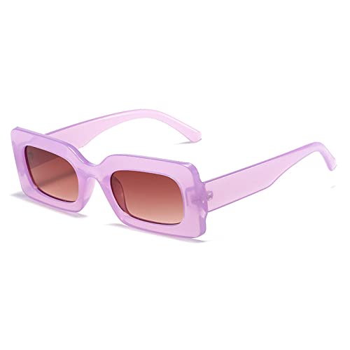 Lunettes de soleil pour filles anti-éblouissement UV400 monture rectangulaire