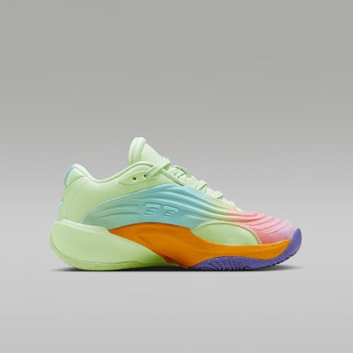 Luka 3 Big Kids' Basketball Shoes (HQ4920-300, Vapor Green/Cone/Psychic Purple/Hyper Jade) Size 73