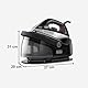 BLACK+DECKER Dampfgenerator BXSS2200E – 2200 Watt – 1,4 l Fassungsvermögen – Keramiksohle