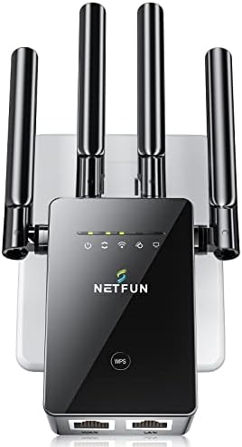 WiFi Extender Signal Booster for Home - 2023 Release Up to 9956 sq.ft Coverage - Long Range Wireless Internet Repeater and Signal Amplifier with Ethernet Port - 1 Tap Setup