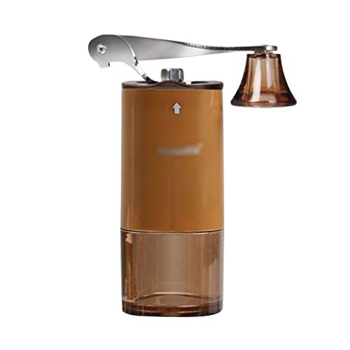 Kaffeemühle Kaffeemühlen Manuelle Gratmühle Kaffeemühle Kaffeemaschine (manuelle Mühle) (Farbe: Weiß, Größe: 12 * 11 * 5 cm)