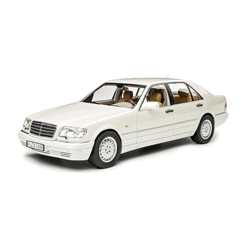 Image of 1:24 Scale Mercedes-Benz W140 S-Class 320 Model Car | Luxury Classic Diecast Toy | Metal Body, Realistic Design, Open Doors for Boys & Collectors [Multicolor] [Pack of 1]