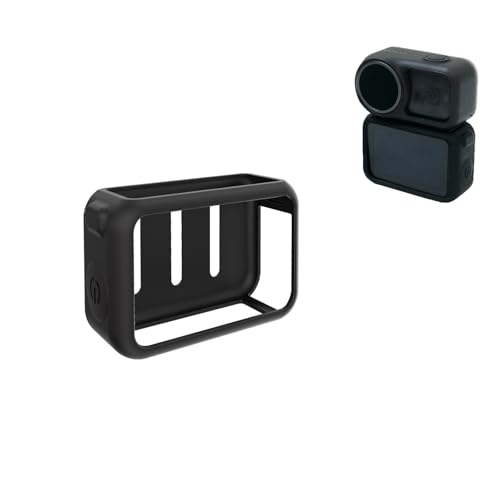 ZLiT DJI Osmo Nano用シリコンカバー、傷に強い保護カバーケーススリーブ、Osmo Nanoアクションカメラ用(ブラック)