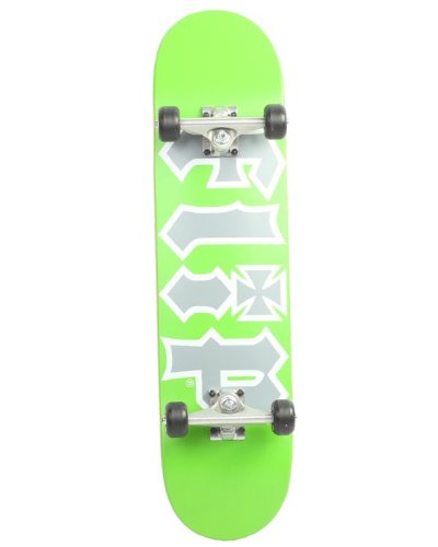 Flip Team HKD 7.75" Complete Skateboard 7.6 ~ 7.89" Green