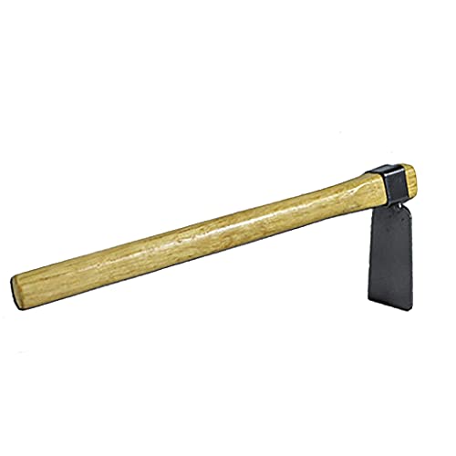 MOUYAT Set Di 4 Zappe E Coltivatori Da Giardino A Doppia Testa - Manico Antiscivolo - Acciaio 45 - 3