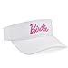 Shanker Golf - Birdie Women's Golf Visor - White 100% Cotton Sun Visor - Golf Hat for Ladies