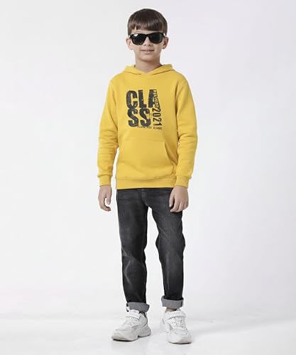 Image of KYDA KIDS Boys 100% Cotton Hooded Neck Long Sleeve Sweatshirt with Hoodies Winter Wear