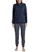 Produktbild CALIDA Midnight Dreams Bündchen-Pyjama Damen, aus 100% Dicker Baumwolle