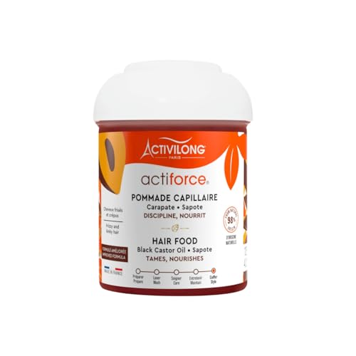 Actiforce Hair Food - Nourish, Protect, and Control Frizz - For Stunning Hairstyles - 125 ml image 4