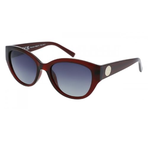 Lunettes de soleil femme INVU anti éblouissement verres polarisés bordeaux contre fatigue