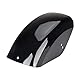 Motorrad-Hinterradkotflügel, Spritzschutz, passend für Harley Bobber Sportster 883 1200 (glänzendes Schwarz)