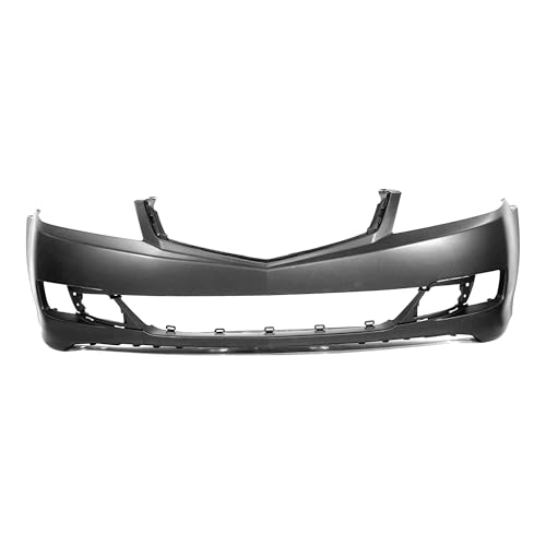 Image of FitParts Compatible with Acura TSX 2006-2008 Front Bumper Cover | Primed, Sedan, All Models, Ready to Paint, OEM 04711SECA91ZZ, AC1000156