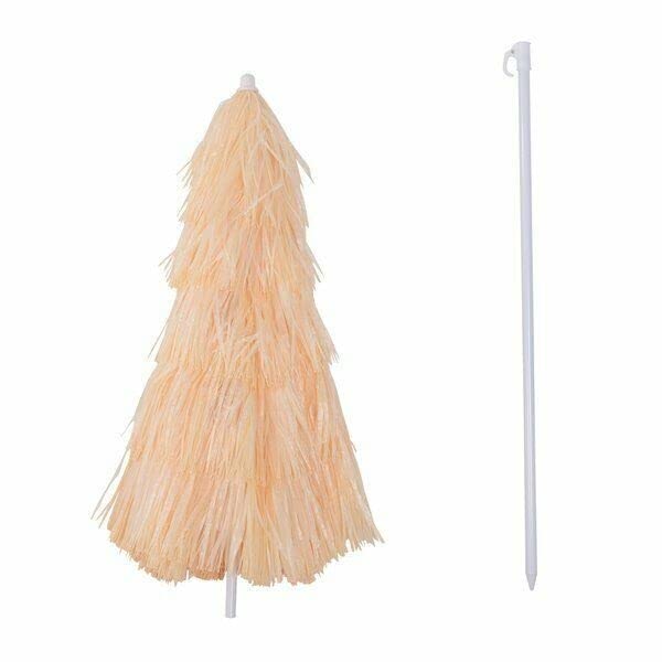 Parasol plegable amarillo CLSDRZC paraguas de sol para playa 6