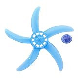 IEFIEL 20 Inches Aspas de Ventilador Aspas Hojas Plásticas de Ventilador con/Sin Tuerca Accesorios para Ventilador de Techo de Pie de Mesa Hojas Repuestos para Ventilador Tipo A One Size