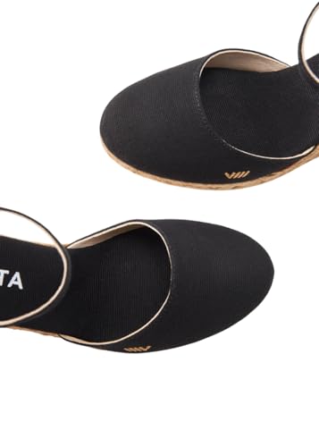 Image of VISCATA Satuna Women's Sandals Espadrille Canvas Buckle Wedges