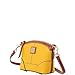 Dooney & Bourke Handbag, Pebble Grain Mini Domed Crossbody - Yellow