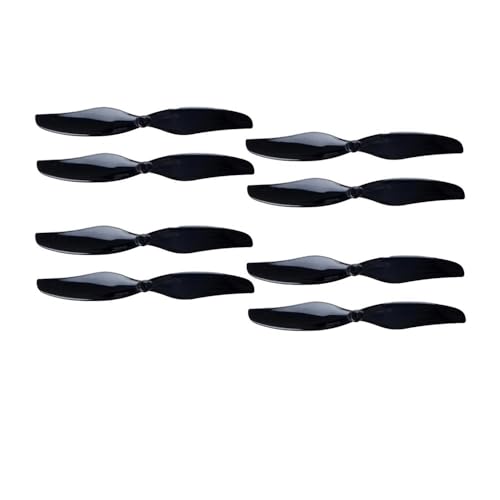 Hélice drone FPV 3 pouces 75mm bipale noire avec trou d'axe 1mm