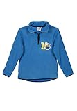 strickmuster minions pullover Material: 100% Polyester Minions Sweatshirt Fleece Pullover Kinder Jungen, Farbe:Blau, Größe:116