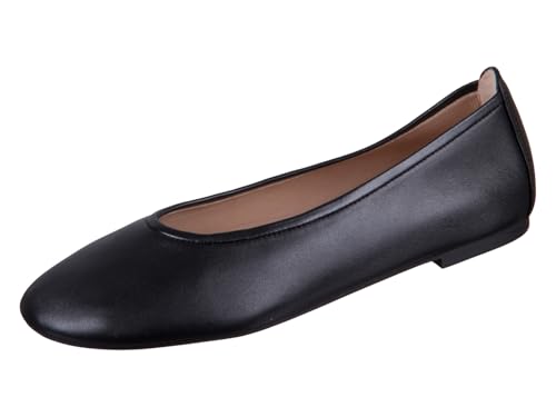 Bottines Unisa Barkef en cuir noir élégantes pour femme