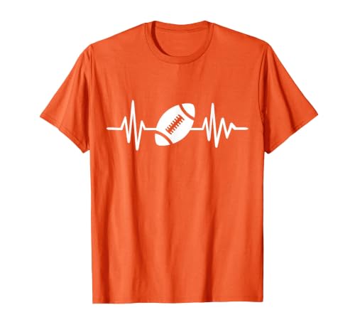 Football Frequency T-Shirt, Men, Orange, 3X-Large