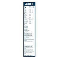 Bosch Aerotwin Heckwischblatt A331H - Länge 330 mm – Ansicht 3