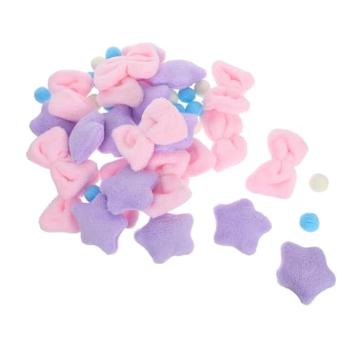 POPETPOP Cortina De Felpa para Puerta De Habitación Infantil Guirnalda De Bolas De Lazo De Felpa Decoración De Pared Bonita para Dormitorio De Niñas