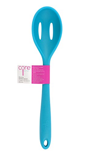 Core Kitchen Silicone Slotted Spoon Turquoise 1-Pack